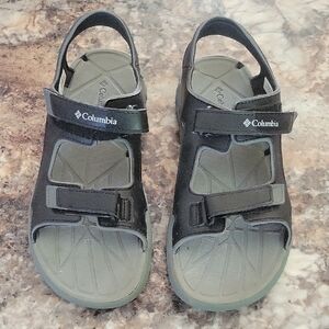 Columbia Kids Black and Gray Sandals
